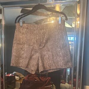 Banana Republic Brown Patterned Women's Shorts